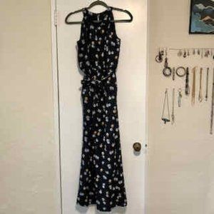 NWT Anne Taylor Floral Jumpsuit